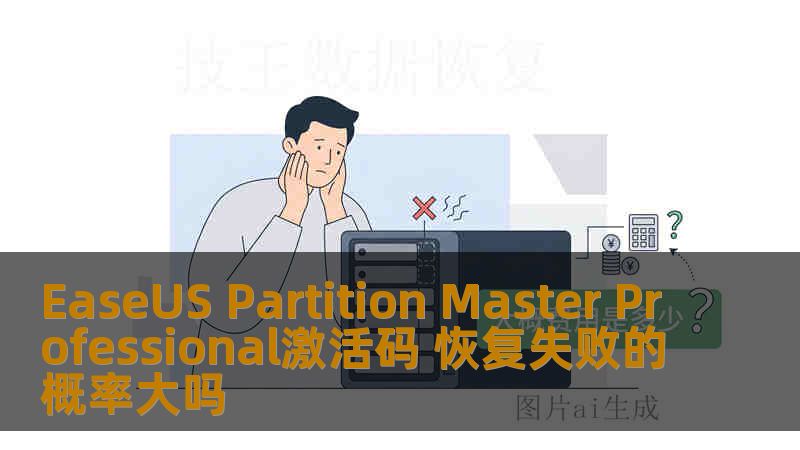 EaseUS Partition Master Professional激活码 恢复失败的概率大吗
