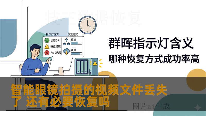 智能眼镜拍摄的视频文件丢失了 还有必要恢复吗
