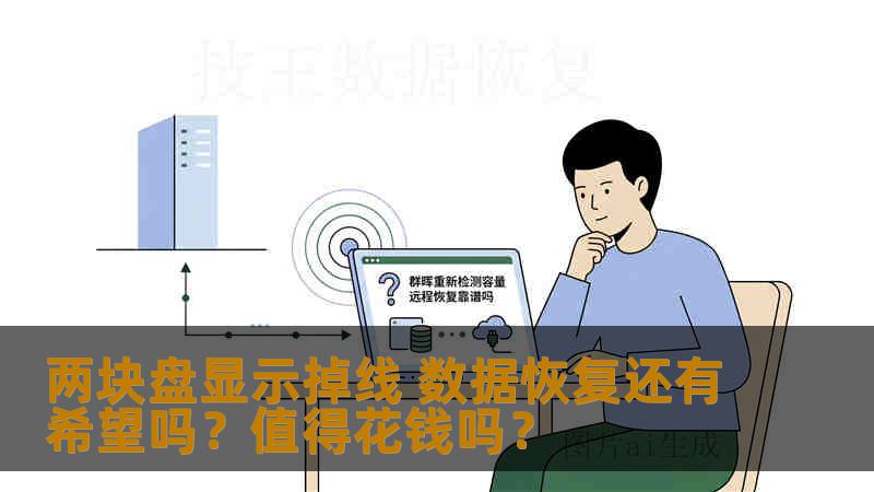 两块盘显示掉线 数据恢复还有希望吗？值得花钱吗？