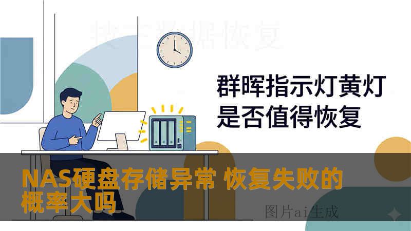 NAS硬盘存储异常 恢复失败的概率大吗