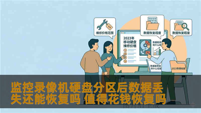 监控录像机硬盘分区后数据丢失还能恢复吗 值得花钱恢复吗 监控录像机硬盘分区后数据丢失还能恢复吗 值得花钱恢复吗