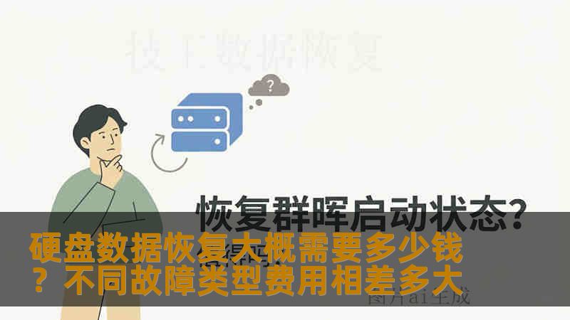 硬盘数据恢复大概需要多少钱？不同故障类型费用相差多大