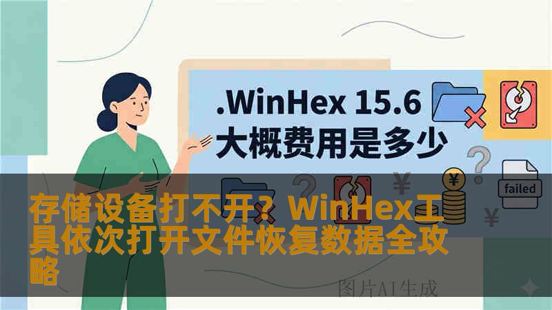 存储设备打不开?WinHex工具依次打开文件恢复数据全攻略 存储设备打不开?WinHex工具依次打开文件恢复数据全攻略
