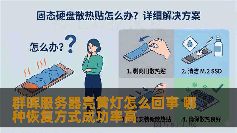 群晖服务器亮黄灯怎么回事 哪种恢复方式成功率高