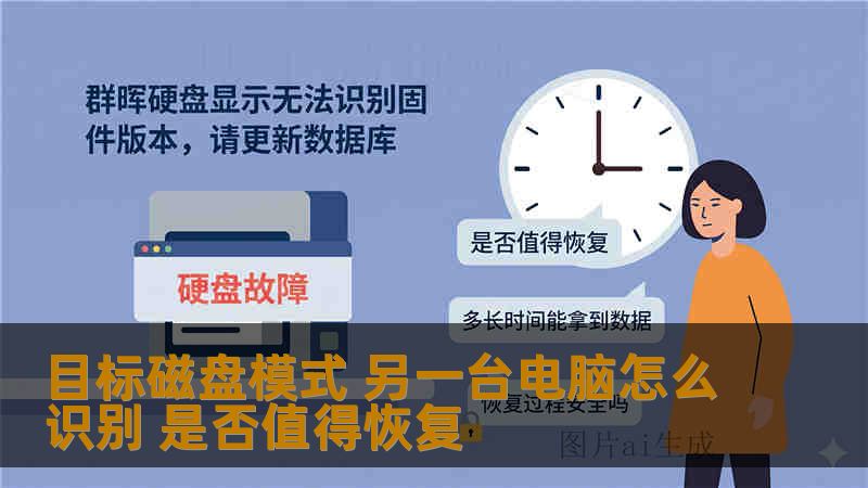 目标磁盘模式 另一台电脑怎么识别 是否值得恢复