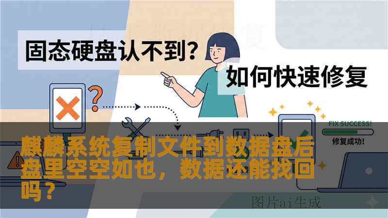 麒麟系统复制文件到数据盘后盘里空空如也,数据还能找回吗? 麒麟系统复制文件到数据盘后盘里空空如也,数据还能找回吗?