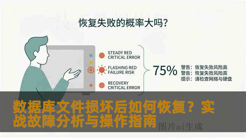 数据库文件损坏后如何恢复？实战故障分析与操作指南