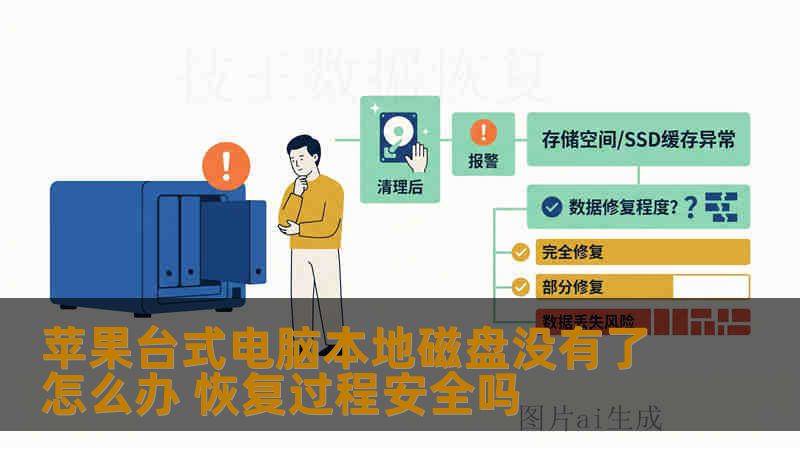 苹果台式电脑本地磁盘没有了怎么办 恢复过程安全吗