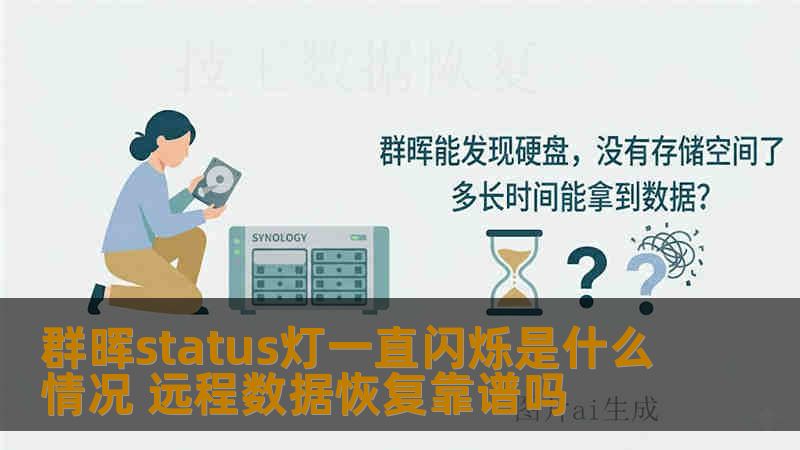 群晖status灯一直闪烁是什么情况 远程数据恢复靠谱吗 群晖status灯一直闪烁是什么情况 远程数据恢复靠谱吗