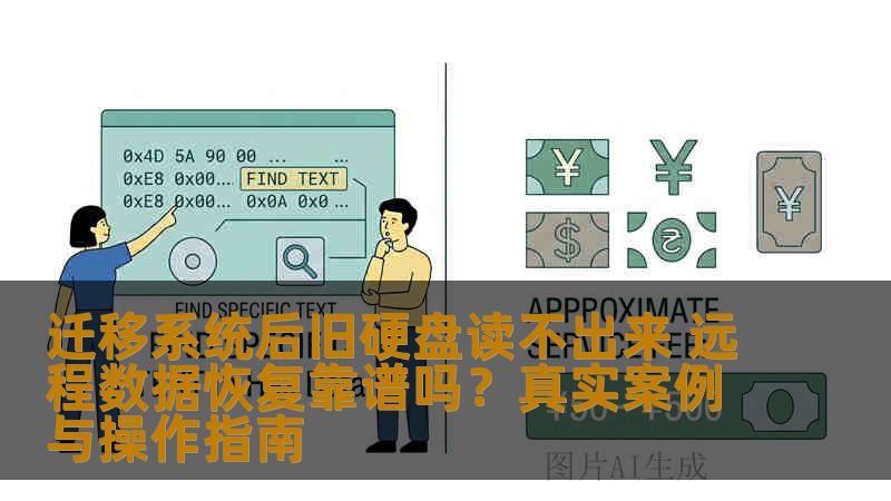 迁移系统后旧硬盘读不出来 远程数据恢复靠谱吗？真实案例与操作指南