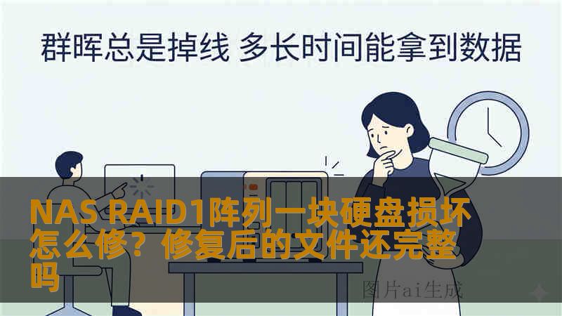 NAS RAID1阵列一块硬盘损坏怎么修?修复后的文件还完整吗 NAS RAID1阵列一块硬盘损坏怎么修?修复后的文件还完整吗