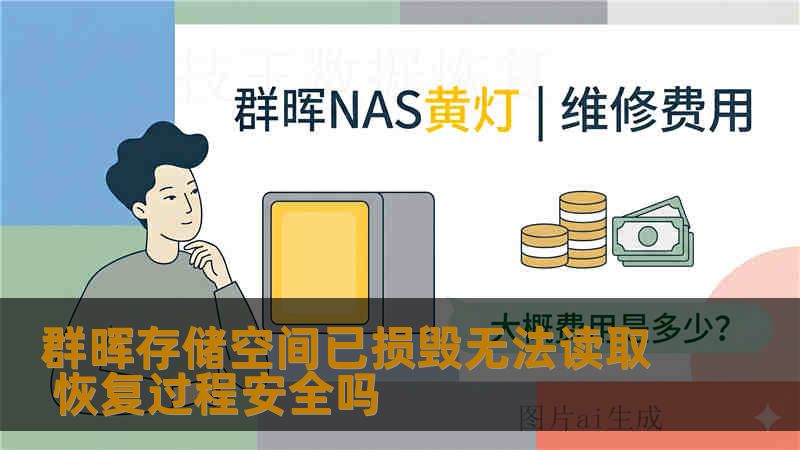 群晖存储空间已损毁无法读取 恢复过程安全吗