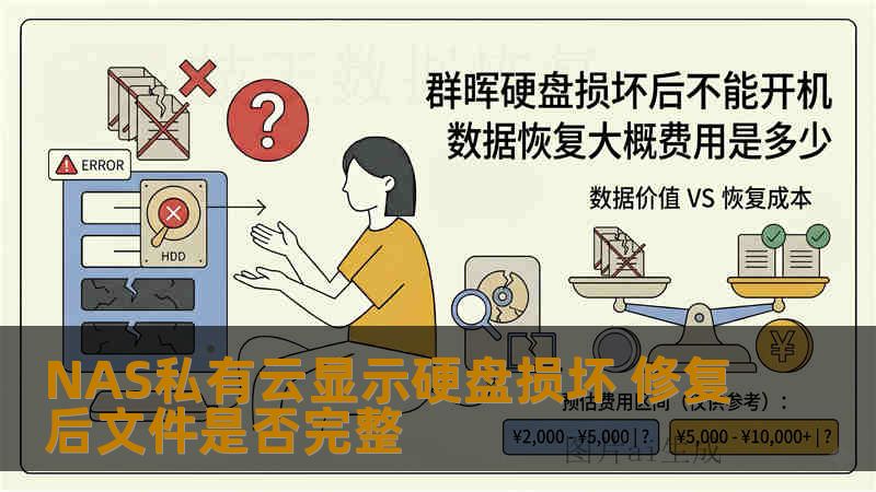 NAS私有云显示硬盘损坏 修复后文件是否完整