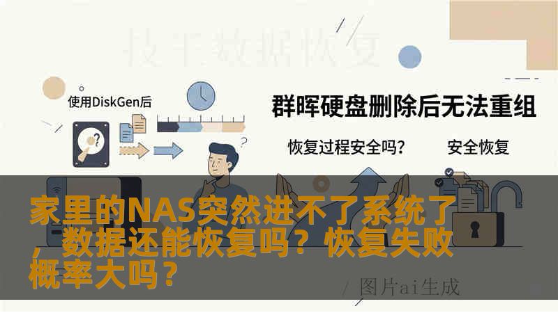 家里的NAS突然进不了系统了，数据还能恢复吗？恢复失败概率大吗？