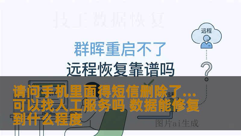 请问手机里面得短信删除了…可以找人工服务吗 数据能修复到什么程度 请问手机里面得短信删除了…可以找人工服务吗 数据能修复到什么程度