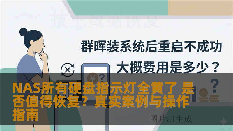 NAS所有硬盘指示灯全黄了 是否值得恢复?真实案例与操作指南 NAS所有硬盘指示灯全黄了 是否值得恢复?真实案例与操作指南