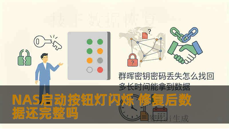 NAS启动按钮灯闪烁 修复后数据还完整吗