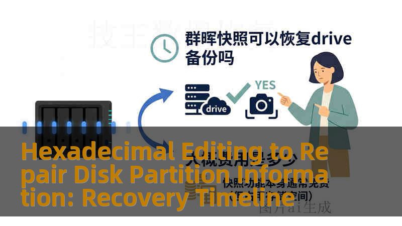 Hexadecimal Editing to Repair Disk Partition Information: Recovery Timeline