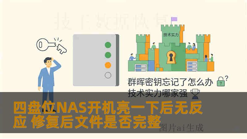 四盘位NAS开机亮一下后无反应 修复后文件是否完整