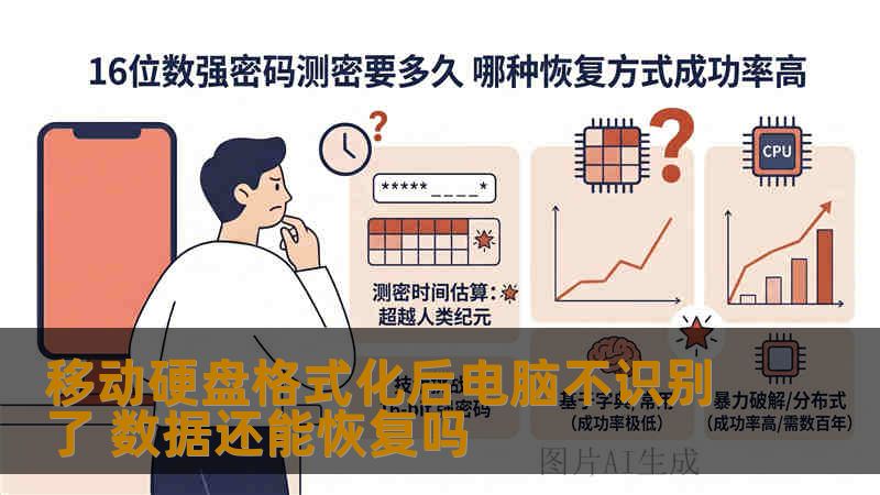 移动硬盘格式化后电脑不识别了 数据还能恢复吗