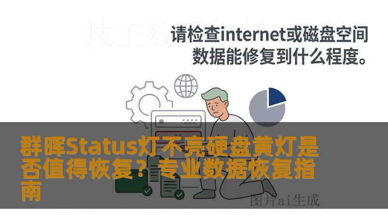 群晖Status灯不亮硬盘黄灯是否值得恢复？专业数据恢复指南