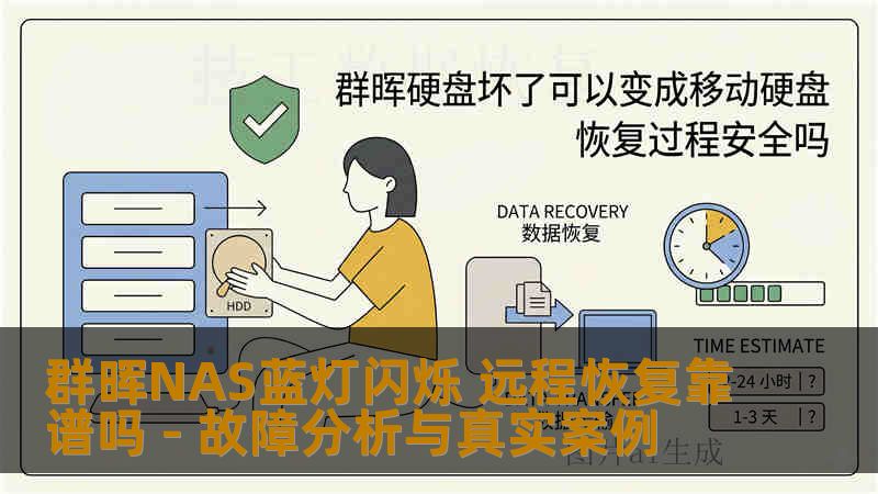 群晖NAS蓝灯闪烁 远程恢复靠谱吗 - 故障分析与真实案例