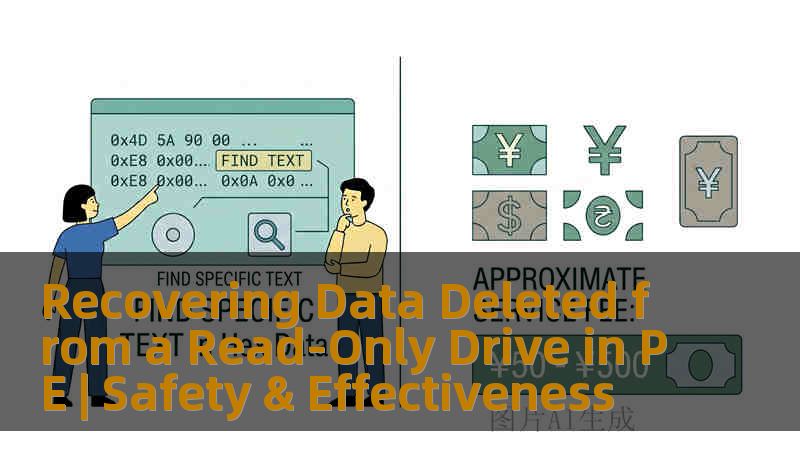 Recovering Data Deleted from a Read-Only Drive in PE | Safety & Effectiveness