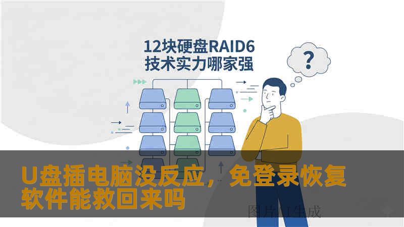 U盘插电脑没反应，免登录恢复软件能救回来吗