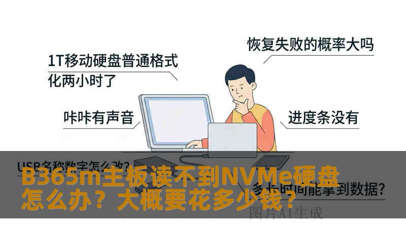 B365m主板读不到NVMe硬盘怎么办？大概要花多少钱？