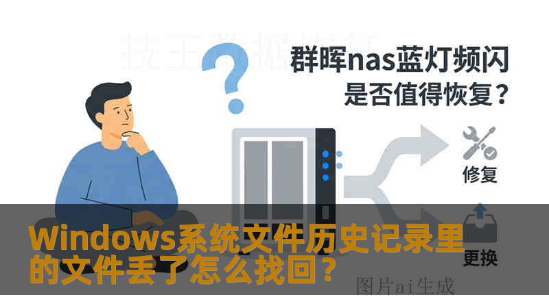 Windows系统文件历史记录里的文件丢了怎么找回？