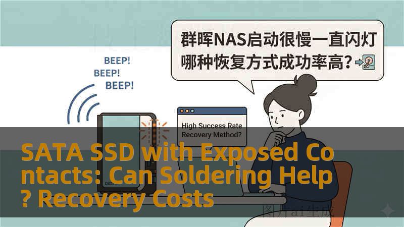 SATA SSD with Exposed Contacts: Can Soldering Help? Recovery Costs