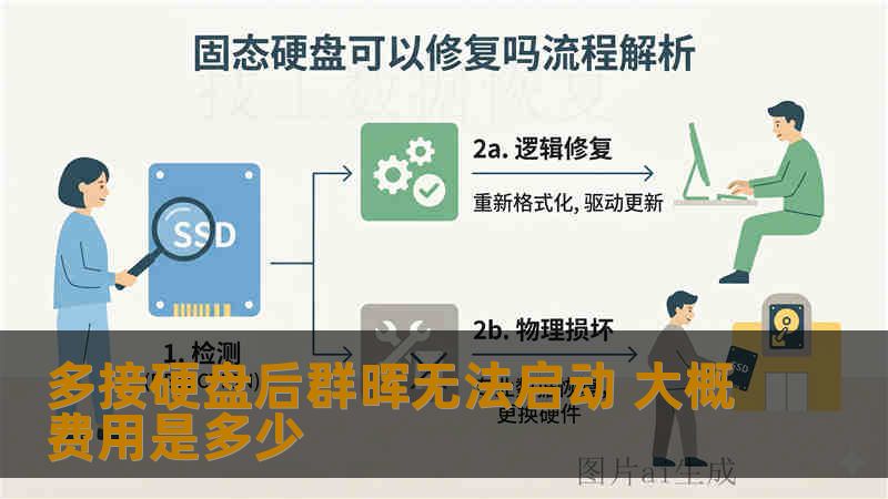 多接硬盘后群晖无法启动 大概费用是多少