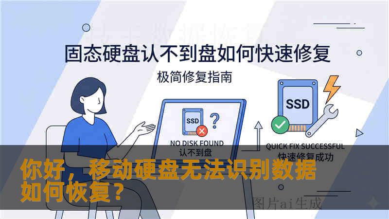 你好,移动硬盘无法识别数据如何恢复? 你好,移动硬盘无法识别数据如何恢复?