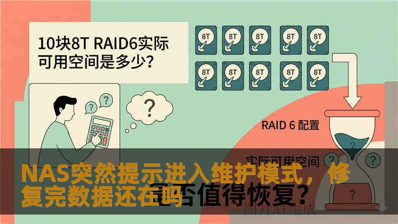 NAS突然提示进入维护模式，修复完数据还在吗