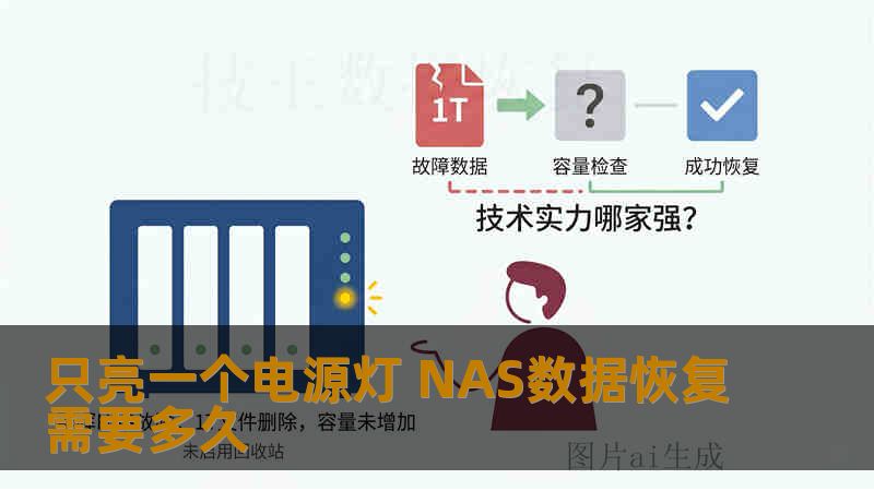 只亮一个电源灯 NAS数据恢复需要多久 只亮一个电源灯 NAS数据恢复需要多久