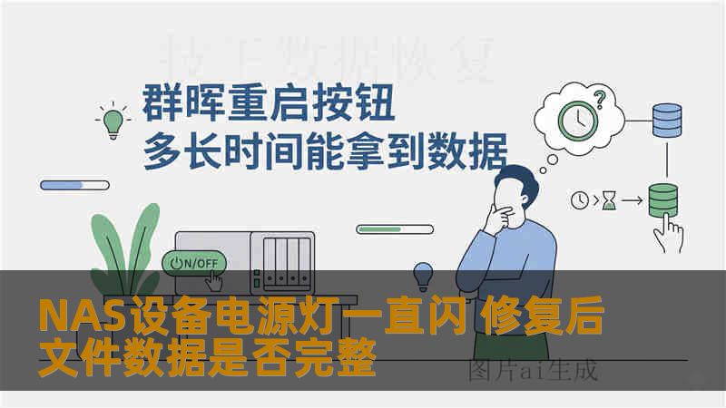 NAS设备电源灯一直闪 修复后文件数据是否完整