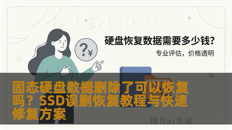 固态硬盘数据删除了可以恢复吗？SSD误删恢复教程与快速修复方案