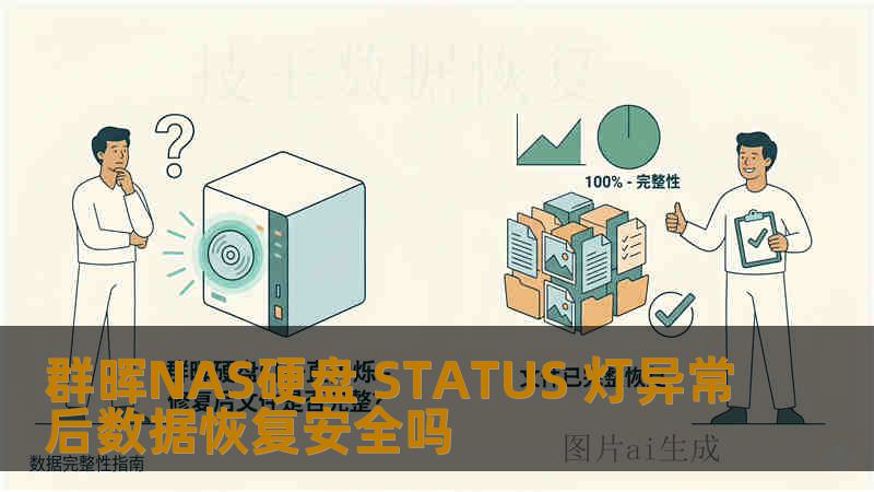 群晖NAS硬盘 STATUS 灯异常后数据恢复安全吗 群晖NAS硬盘 STATUS 灯异常后数据恢复安全吗