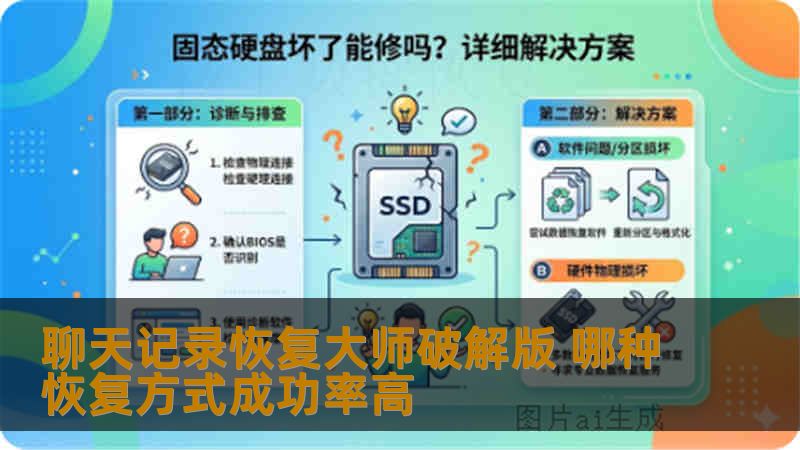 聊天记录恢复大师破解版 哪种恢复方式成功率高