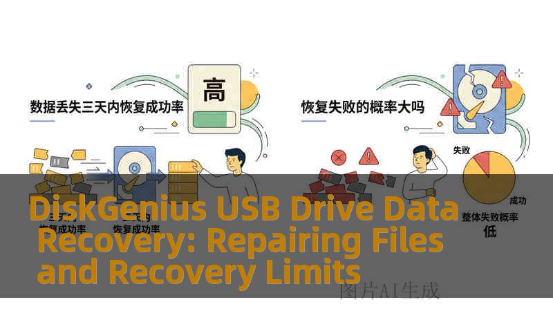 DiskGenius USB Drive Data Recovery: Repairing Files and Recovery Limits