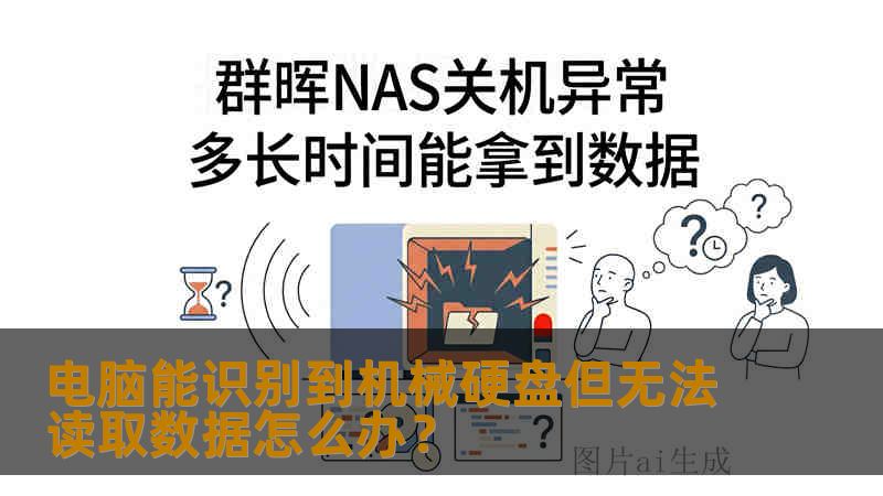 电脑能识别到机械硬盘但无法读取数据怎么办？