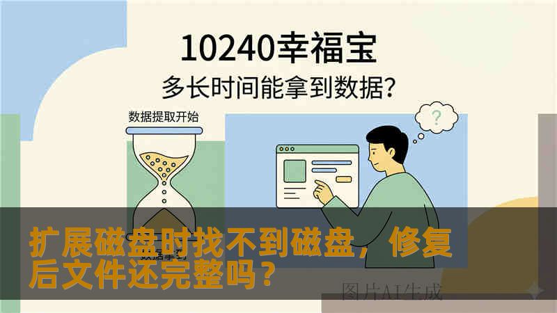 扩展磁盘时找不到磁盘，修复后文件还完整吗？