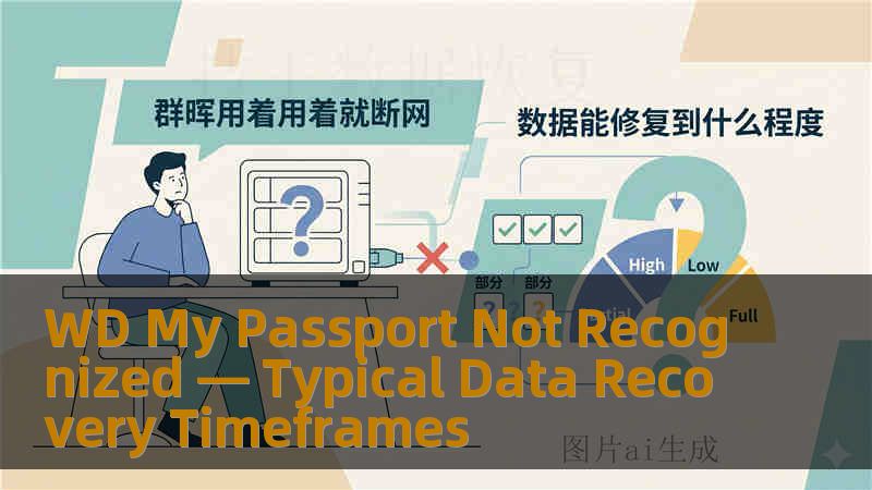 WD My Passport Not Recognized — Typical Data Recovery Timeframes