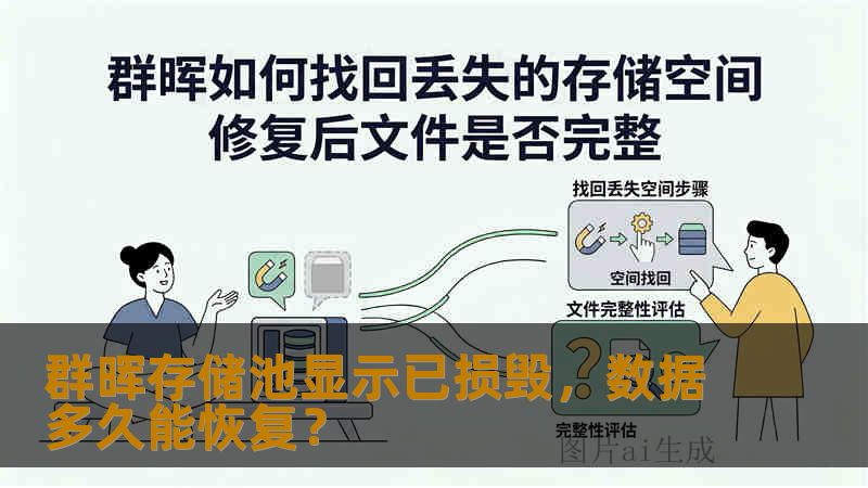 群晖存储池显示已损毁,数据多久能恢复? 群晖存储池显示已损毁,数据多久能恢复?