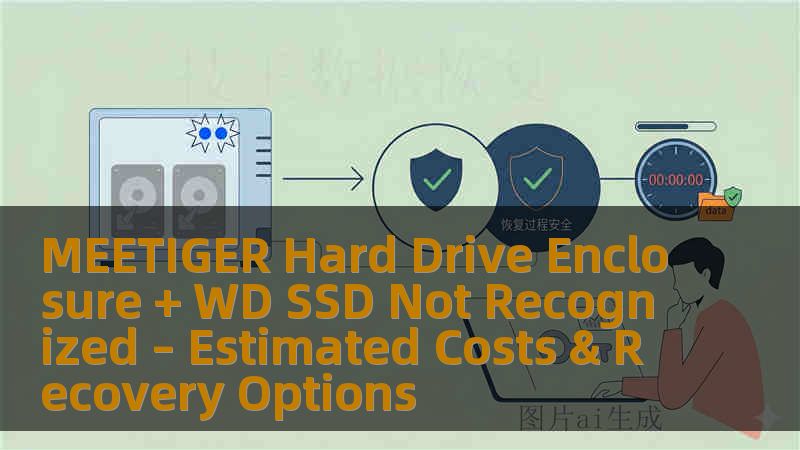 MEETIGER Hard Drive Enclosure + WD SSD Not Recognized – Estimated Costs & Recovery Options