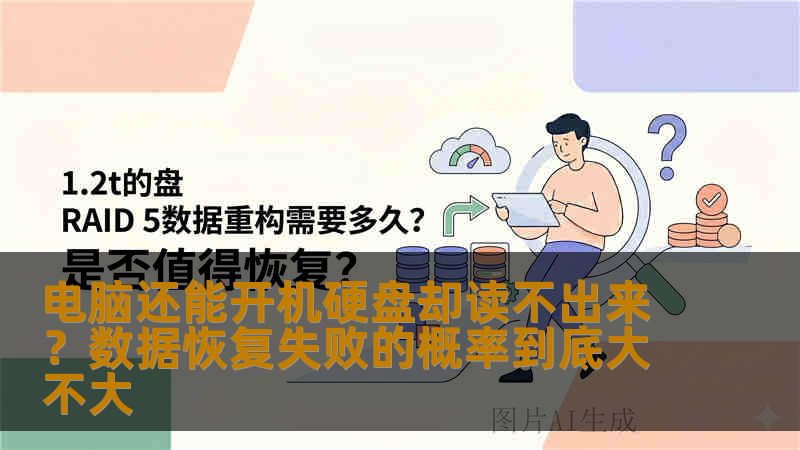 电脑还能开机硬盘却读不出来？数据恢复失败的概率到底大不大