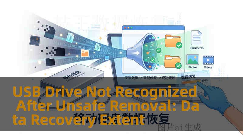 USB Drive Not Recognized After Unsafe Removal: Data Recovery Extent
