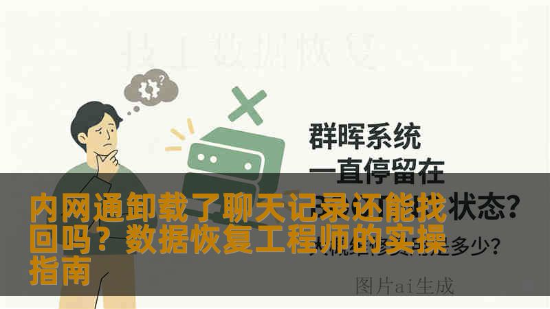内网通卸载了聊天记录还能找回吗?数据恢复工程师的实操指南 内网通卸载了聊天记录还能找回吗?数据恢复工程师的实操指南