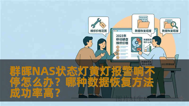 群晖NAS状态灯黄灯报警响不停怎么办？哪种数据恢复方法成功率高？