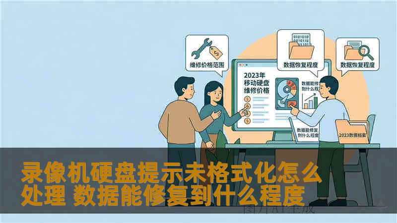 录像机硬盘提示未格式化怎么处理 数据能修复到什么程度